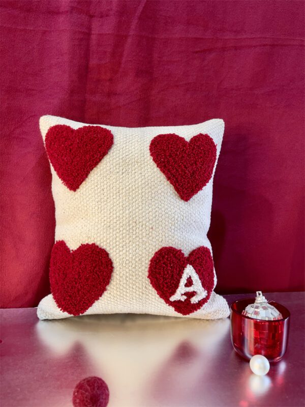 Initials Embrace Cushion Cover